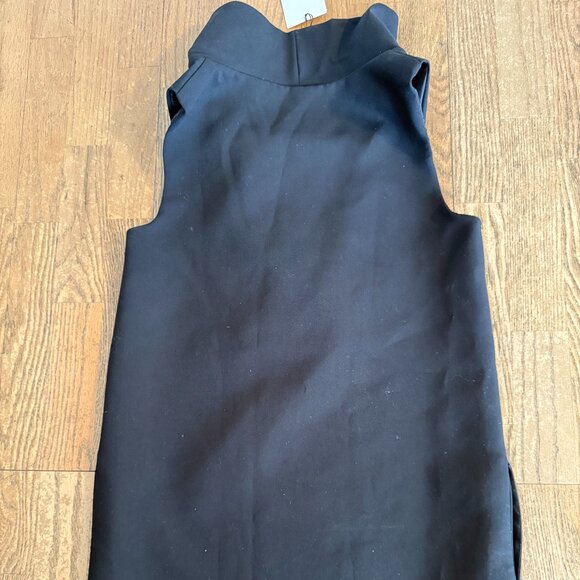 NWT ZARA HIGH NECK SHORT DRESS BLACK SIZE XS9124 /550 - Picture 8 of 9